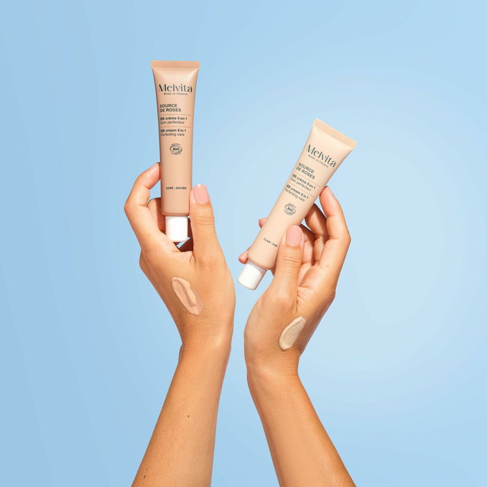 Melvita Source de Roses BB Cream Crema Tratamiento 6 en 1 Dore Melvita Source de Roses BB Cream Crema Tratamiento 6 en 1 Dore