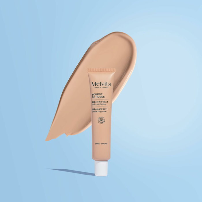 Melvita Source de Roses BB Cream Crema Tratamiento 6 en 1 Dore Melvita Source de Roses BB Cream Crema Tratamiento 6 en 1 Dore