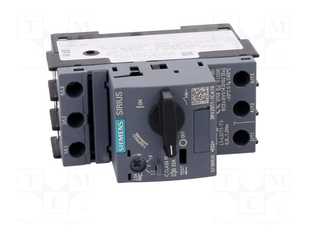 Siemens 3RV20111CA10 Motorschutzschalter S00 1,8-2,5A Class10