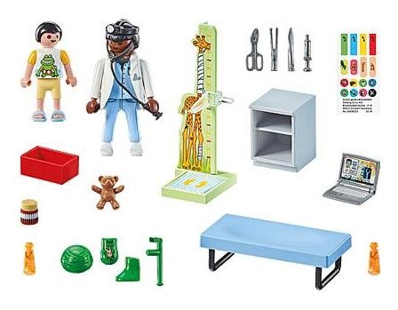 Playmobil Action Pediatra con osito de peluche. Playmobil Action Pediatra con osito de peluche.