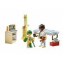 Playmobil Action Pediatra con osito de peluche.