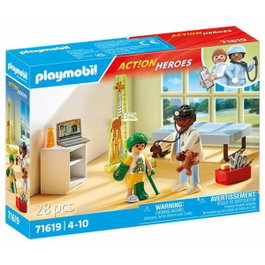 Playmobil Action Pediatra con osito de peluche
