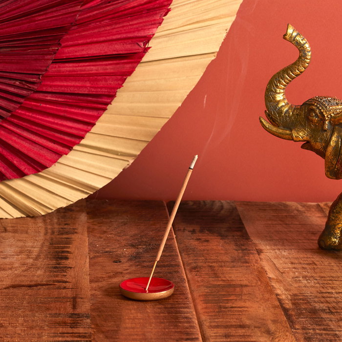 40 Barras Incienso Y Soporte Home Deco Factory