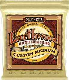 Ernieball Earthwood 80/20 Bronze Medium Cuerdas Guitarra Acústica Calibre 12.5-56