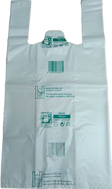 ROYAL MAYLINE, S.L. Paquete de 40 bolsas camiseta 48x60 cm recicladas