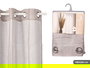 Giftdecor Cortina Gris Relieve 140 x 260 cm (Set de 6)