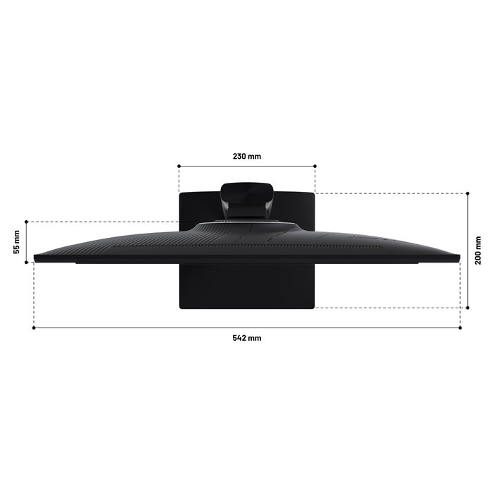 JAPANNEXT JN-I238FHD200F Monitor Gaming IPS Full HD 23.8" (60,5 cm), 200 Hz, 0.5 ms, FreeSync, Negro