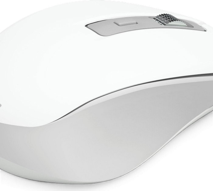 Hama WM-450 Ratón Inalámbrico Blanco