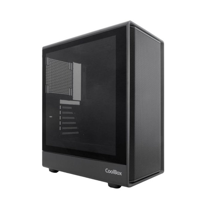 COOLBOX GA700 DarkSide Negra con Cristal Templado COOLBOX GA700 DarkSide Negra con Cristal Templado