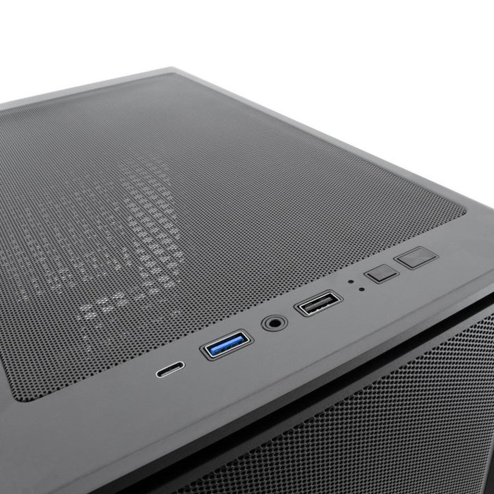COOLBOX GA700 DarkSide Negra con Cristal Templado COOLBOX GA700 DarkSide Negra con Cristal Templado