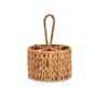 Cesto para cubiertos Gift Decor Marrón Metal Jacinto de agua 20 x 30 x 20 cm (12 Unidades)
