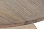 DKD Home Decor Mesa Redonda Comedor Romantico Marron 120 x 76 x 120 cm