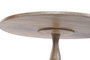 DKD Home Decor Mesa Redonda Comedor Romantico Marron 120 x 76 x 120 cm