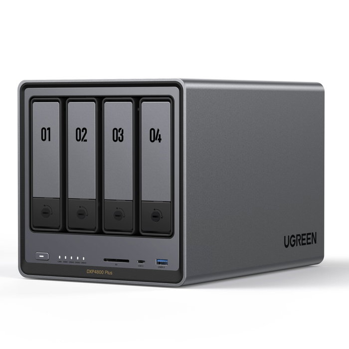 UGREEN DXP4800 Plus NAS de 4 bahías, Intel Pentium 8505, 8 GB RAM UGREEN DXP4800 Plus NAS de 4 bahías, Intel Pentium 8505, 8 GB RAM