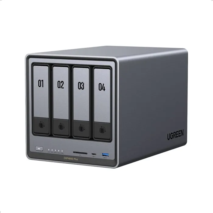 UGREEN DXP4800 Plus NAS de 4 bahías, Intel Pentium 8505, 8 GB RAM UGREEN DXP4800 Plus NAS de 4 bahías, Intel Pentium 8505, 8 GB RAM