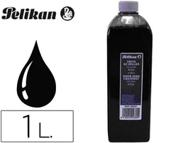Pelikan Tinta de Sellar Negra Bote 1 Litro