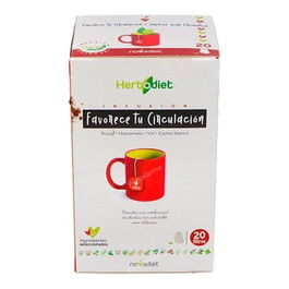 NOVADIET Infusiones Favorece Tu Circulación 20 Filtros