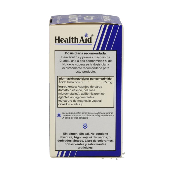 Health Aid Ácido Hialurónico 55mg 30 comprimidos Health Aid Ácido Hialurónico 55mg 30 comprimidos