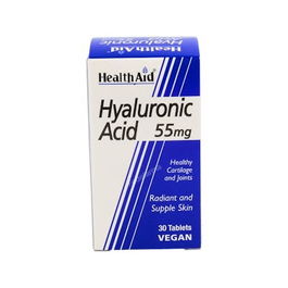 Health Aid Acido Hialuronico 55Mg. 30 Comp.