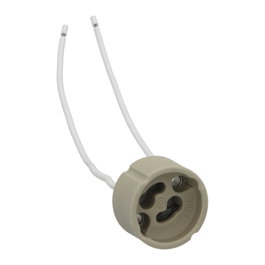 WOLFPACK LINEA PROFESIONAL Portalámparas GU-10 Cerámico para Bombillas Halógenas y LED