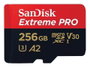 SanDisk Extreme PRO 256 GB microSDXC UHS-I A2 V30