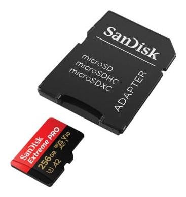 SanDisk Extreme PRO 256 GB microSDXC UHS-I A2 V30