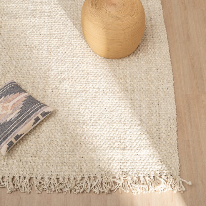 Alfombra Crema Yute Altea Decoración 200 X 290 cm