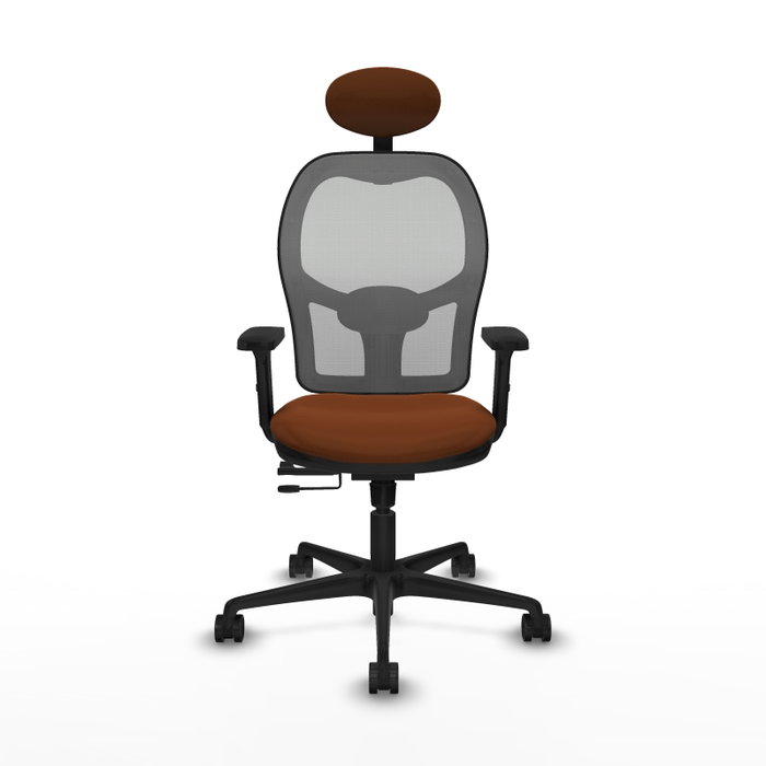 PIQUERAS Y CRESPO Silla de oficina Jorquera Marrón y Gris PIQUERAS Y CRESPO Silla de oficina Jorquera Marrón y Gris