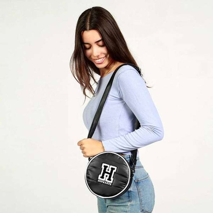 Karactermania Bolso Redondo Harry Potter Padding H Negro