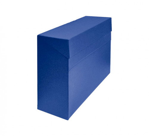 Mariola Caja de Transferencia A4 Cartón Forrado en Geltex Azul Mariola Caja de Transferencia A4 Cartón Forrado en Geltex Azul