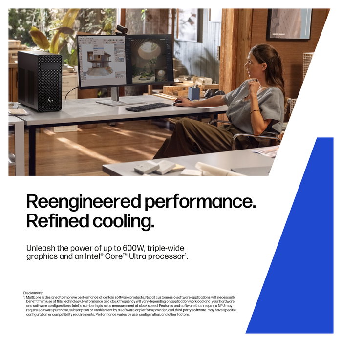 HP Z2 Tower G1I CU7 265K Workstation - 32GB RAM/1TB SSD/NVIDIA RTX 4000 Ada/Windows 11 Pro HP Z2 Tower G1I CU7 265K Workstation - 32GB RAM/1TB SSD/NVIDIA RTX 4000 Ada/Windows 11 Pro