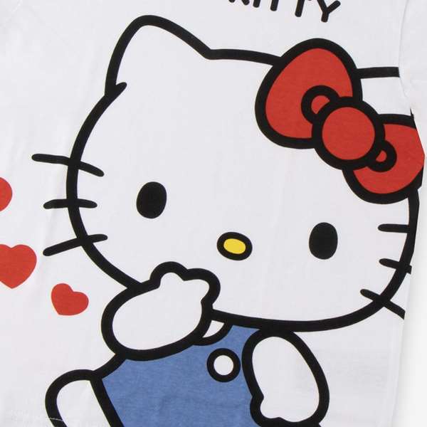Cerdá Camiseta Corta Hello Kitty Single Jersey Niña 8 Años - Modelos Surtidos, Color Blanco