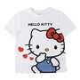 Cerdá Camiseta Corta Hello Kitty Single Jersey Niña 8 Años - Modelos Surtidos, Color Blanco