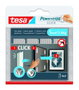 Tesa Powerstrips Click Tiras Adhesivas hasta 1,8 kg 4x2