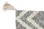 DKD Home Decor Funda Cojín Algodón 60x60x3 Flecos Gris