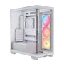 Corsair 3500X RS-R ARGB Semitorre Blanca
