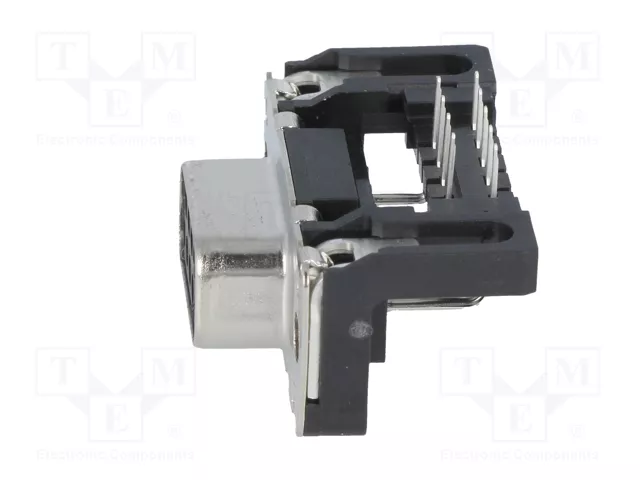 HARTING Conector D-Sub de 9 pines hembra para PCB HARTING Conector D-Sub de 9 pines hembra para PCB