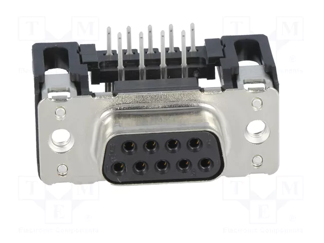 HARTING Conector D-Sub de 9 pines hembra para PCB HARTING Conector D-Sub de 9 pines hembra para PCB