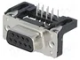 HARTING Conector D-Sub de 9 pines hembra para PCB