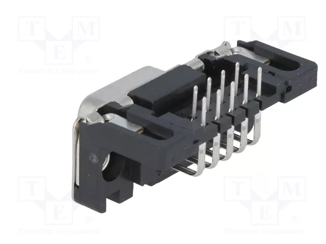 HARTING Conector D-Sub de 9 pines hembra para PCB HARTING Conector D-Sub de 9 pines hembra para PCB