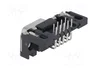 HARTING Conector D-Sub de 9 pines hembra para PCB