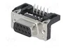 HARTING Conector D-Sub de 9 pines hembra para PCB