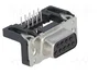 HARTING Conector D-Sub de 9 pines hembra para PCB