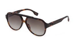 Fila SFI459V-590C10 Gafas de sol unisex con cristales marrones degradados