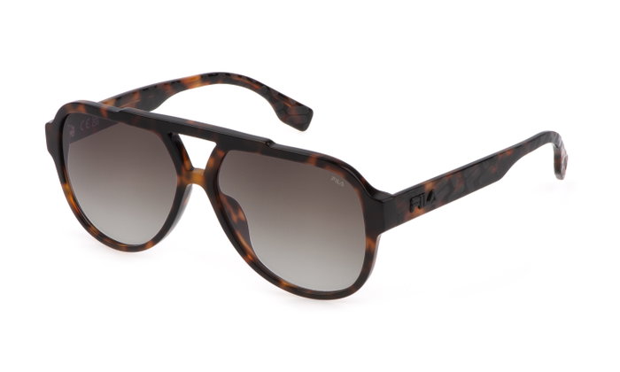 Fila SFI459V-590C10 Gafas de sol unisex con cristales marrones degradados Fila SFI459V-590C10 Gafas de sol unisex con cristales marrones degradados