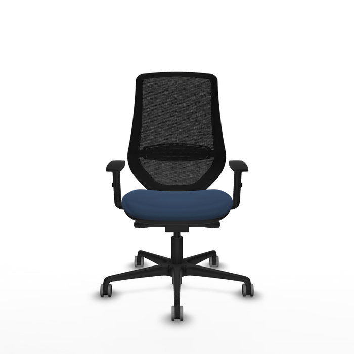 PIQUERAS Y CRESPO Silla de oficina Mardos Azul marino y Negro PIQUERAS Y CRESPO Silla de oficina Mardos Azul marino y Negro