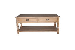 DKD Home Decor Mesa de Centro de Mango Marrón