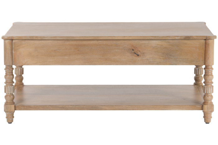DKD Home Decor Mesa de Centro de Mango Marrón DKD Home Decor Mesa de Centro de Mango Marrón