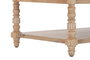 DKD Home Decor Mesa de Centro de Mango Marrón