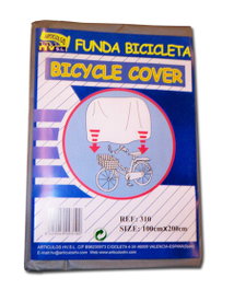 HOGAR Funda para Bicicleta Blíster 100 cm x 200 cm